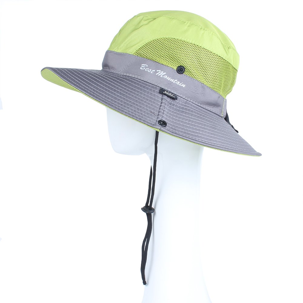 Special Boonie Hat Waterproof Sun UV Protection Unisex Long Large Wide Brim Bob Hat Green Gizmoway