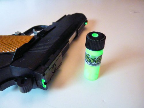 Super Glow Paint for Gun Sights, 2.3ml small Glow-On® GREEN - Gizmoway