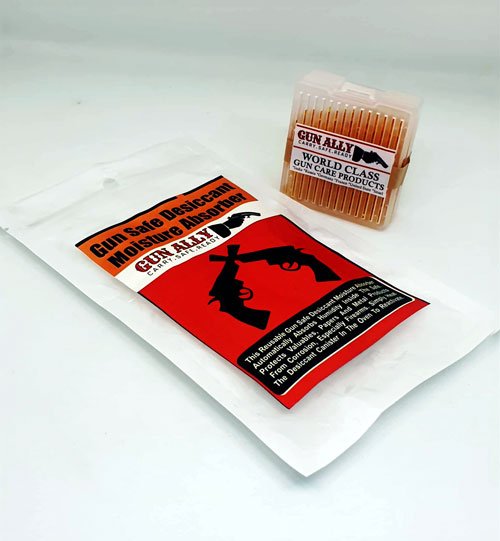 GunAlly Gun Safe Desiccant Moisture Absorber Reusable Silica Gel Box