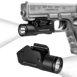 Nueva Linterna QR Light Rail Para Glock 17 19 20 21 22 23 con 20mm carril Weaver 