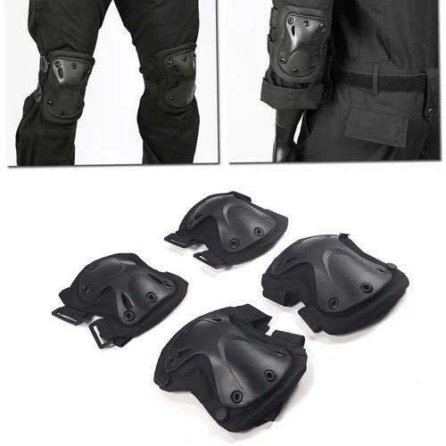 Tactical Combat Military Army Hard X Knee Pads & Elbow Protection Pads ...